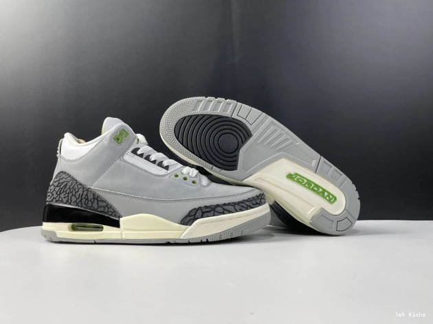 Air 136064-006 Retro Chlorophyll 3 Jordan 0520